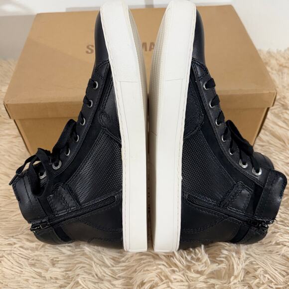 Steve Madden YUZO Black High Top Sneakers Men’s 9 NWT main image 11